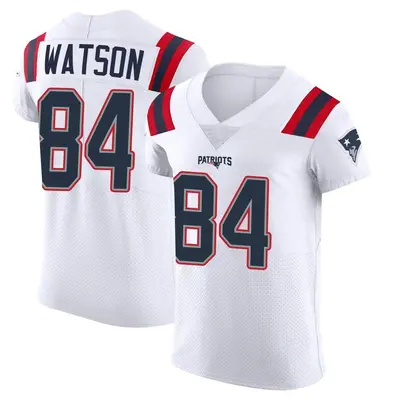 Men's Elite Benjamin Watson New England Patriots White Vapor Untouchable Jersey