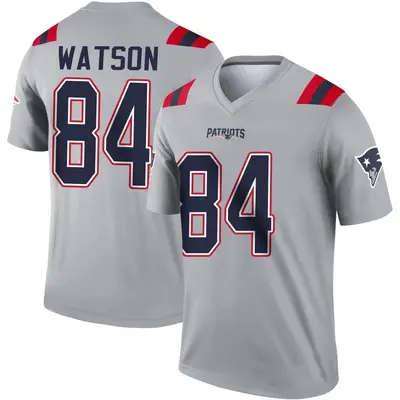 Men's Legend Benjamin Watson New England Patriots Gray Inverted Jersey