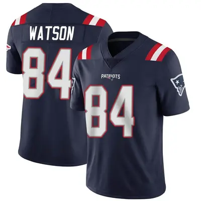 Men's Limited Benjamin Watson New England Patriots Navy Team Color Vapor Untouchable Jersey