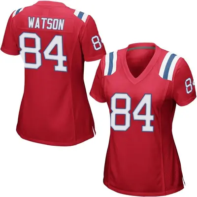 Women's Game Benjamin Watson New England Patriots Red Alternate Jersey
