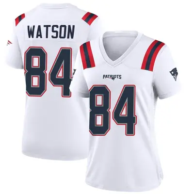 Women's Game Benjamin Watson New England Patriots White Jersey