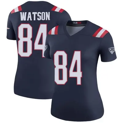 Women's Legend Benjamin Watson New England Patriots Navy Color Rush Jersey