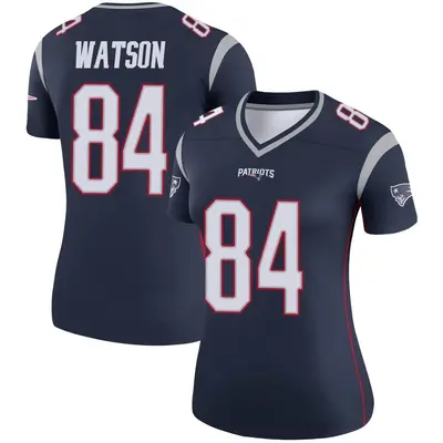 Women's Legend Benjamin Watson New England Patriots Navy Jersey