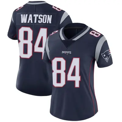 Women's Limited Benjamin Watson New England Patriots Navy Team Color Vapor Untouchable Jersey