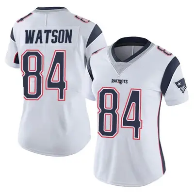 Women's Limited Benjamin Watson New England Patriots White Vapor Untouchable Jersey