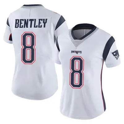 Women's Limited Ja'Whaun Bentley New England Patriots White Vapor Untouchable Jersey