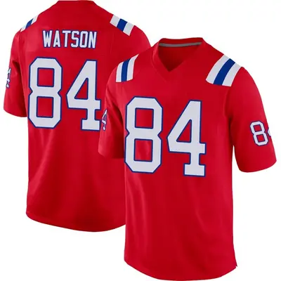 Youth Game Benjamin Watson New England Patriots Red Alternate Jersey