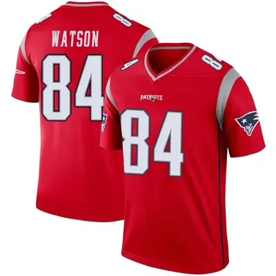 Youth Legend Benjamin Watson New England Patriots Red Inverted Jersey