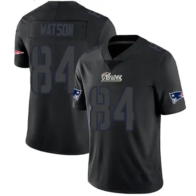 Youth Limited Benjamin Watson New England Patriots Black Impact Jersey